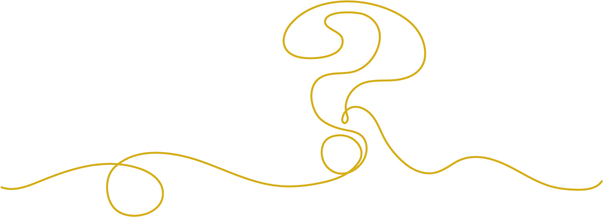 Single, continuous line drawing of a question mark